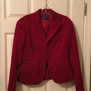 Ralph Lauren Blue Label Red corduroy blazer